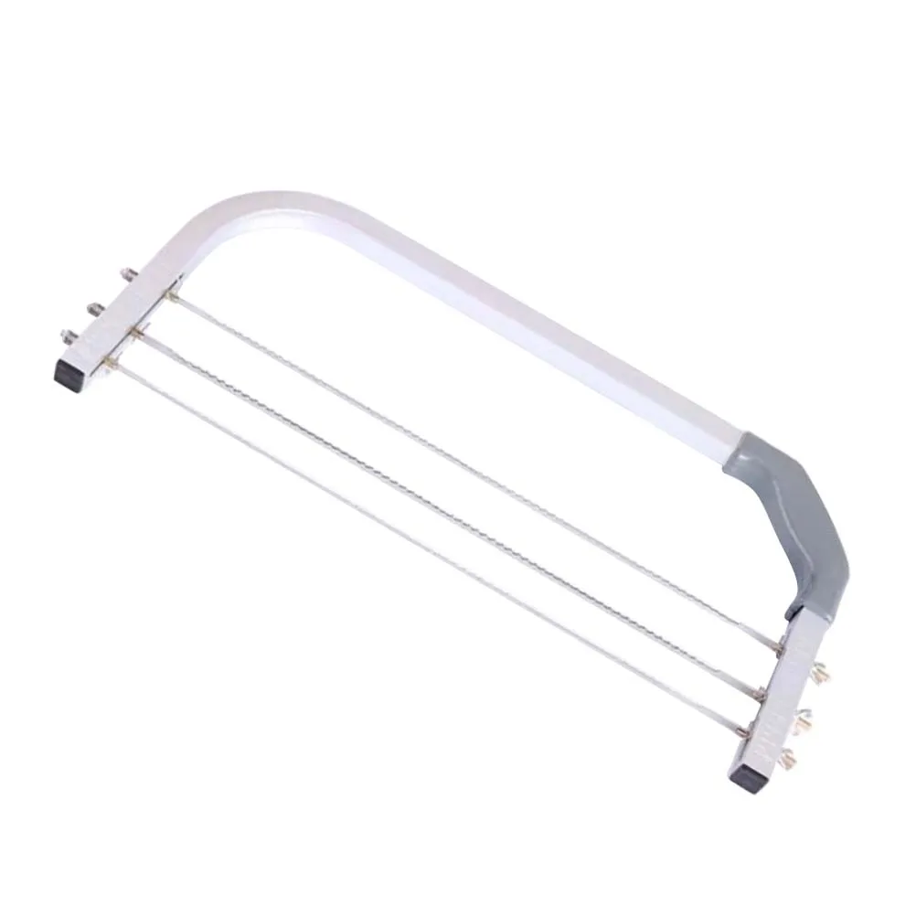 

14-дюймовый регулируемый выравниватель для торта, 3 лезвия, профессиональный нож для торта из алюминиевого сплава, прослойный слайсер, бытовой инструмент для выпечки