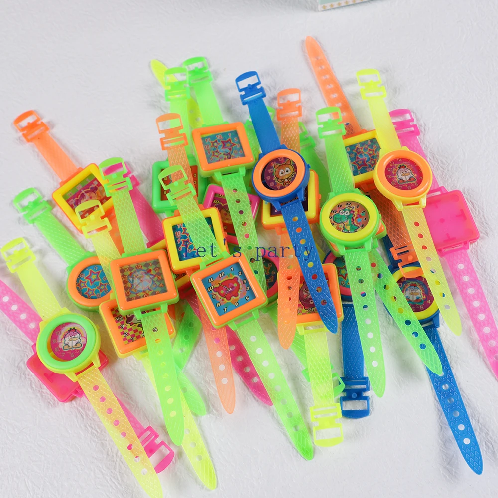 20Pcs Cartoon Animal 3D Watch Maze Toys for Kids Birthday Party Favors Kindergarten Reward Pinata Filler Baby Shower Gift