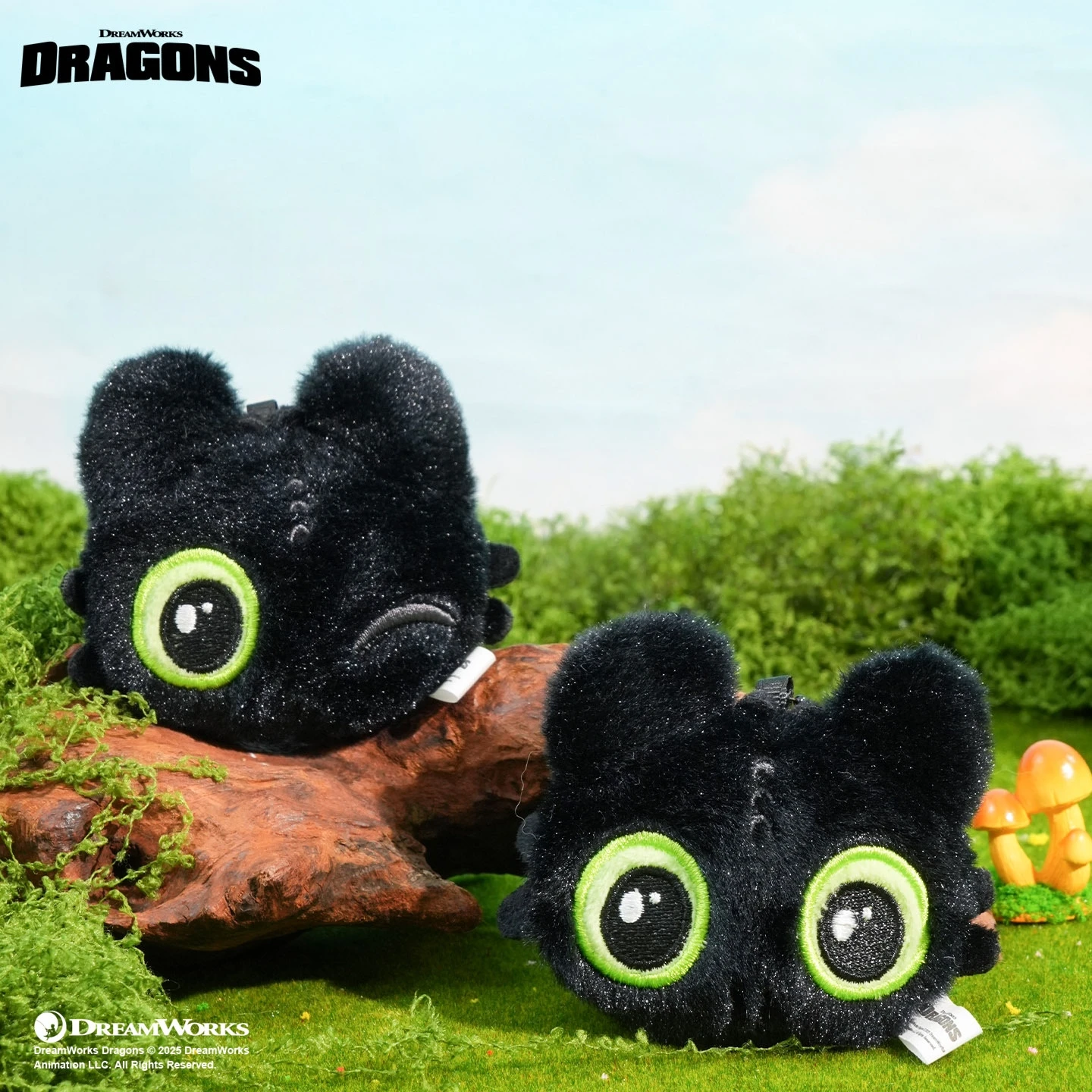 6 سنتيمتر لطيف كيفية تدريب التنين الخاص بك بلا أسنان أفخم قلادة لعبة المفاتيح الكرتون الحيوان محشوة أفخم الدمى حقيبة ديكور الاطفال الهدايا