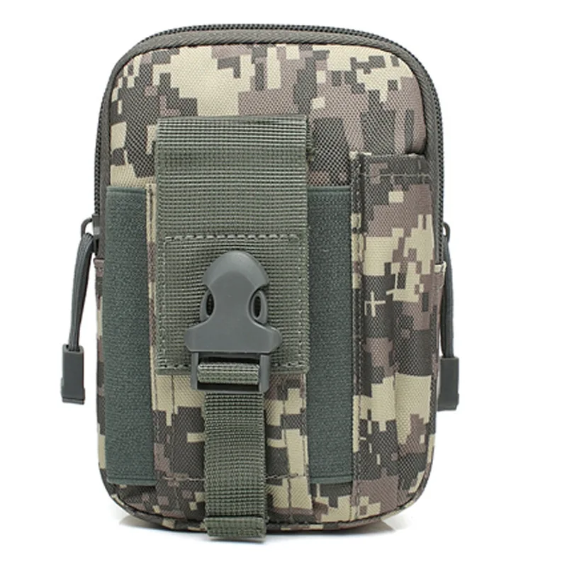 Men's Camouflage Tactical Waist Bag - alternate angle