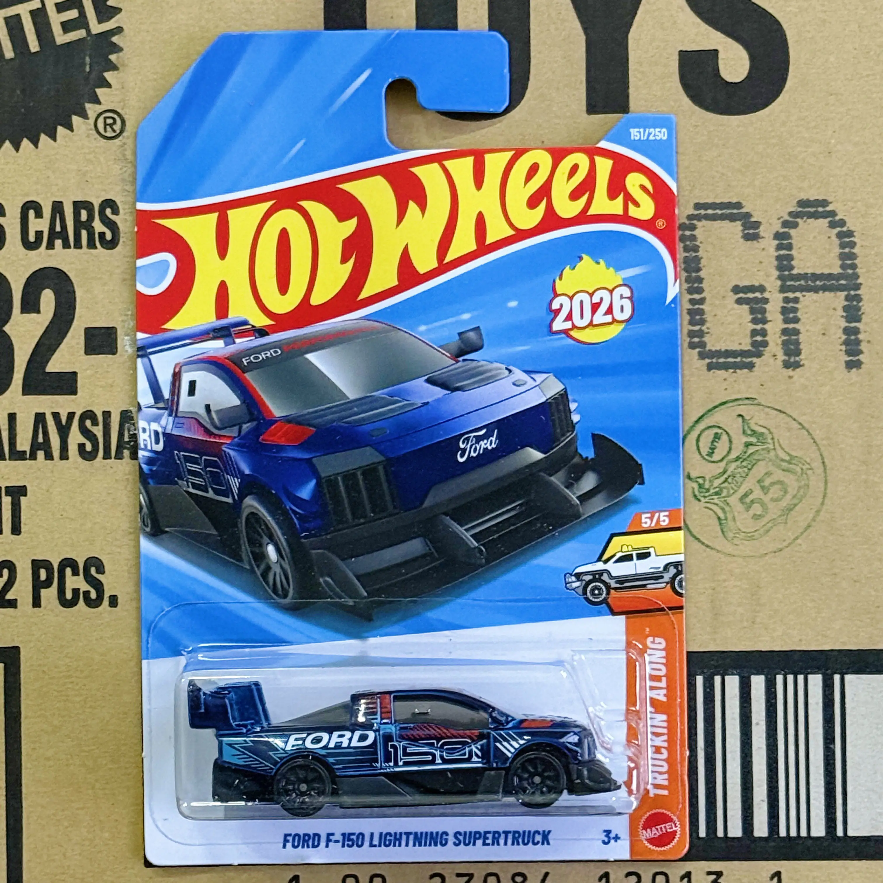 

Hot Wheels Cars Toys For Boys 151 2026G HOTWHEELS FORD F-150 SUPERTRUCK Ford Pickup 150 Holiday Gifts For Kids