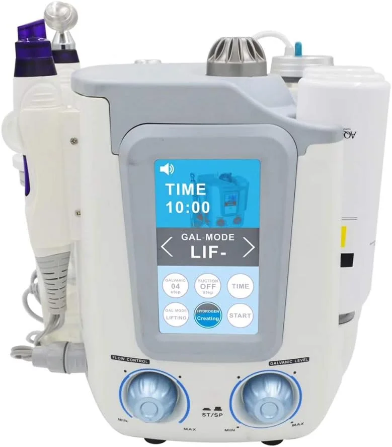 3‑in‑1 Multifunctional Facial Beauty  Aqua‑Peeling Device With Face Massage Function For Salon Application