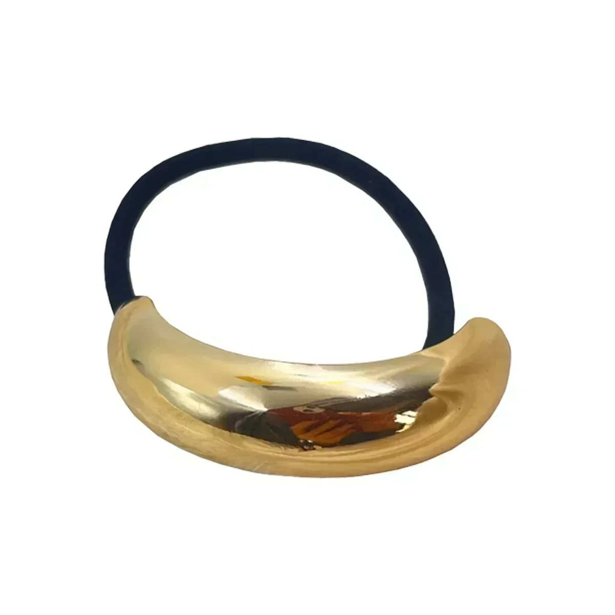 

Hot Sale Fashion Metal Irregular Double-Layer Hair Bands Rope Women Headband Elastic Hairband Ponytail Holder Hair Accessories