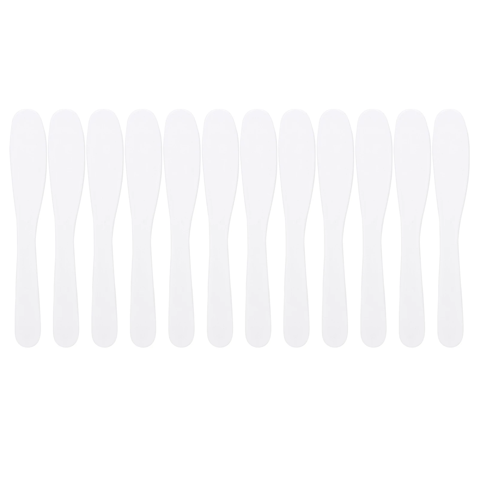 12pcs DIY Facial Mask Spatula Home Skin Care Mask Mixing Spoon Applicator Accessory