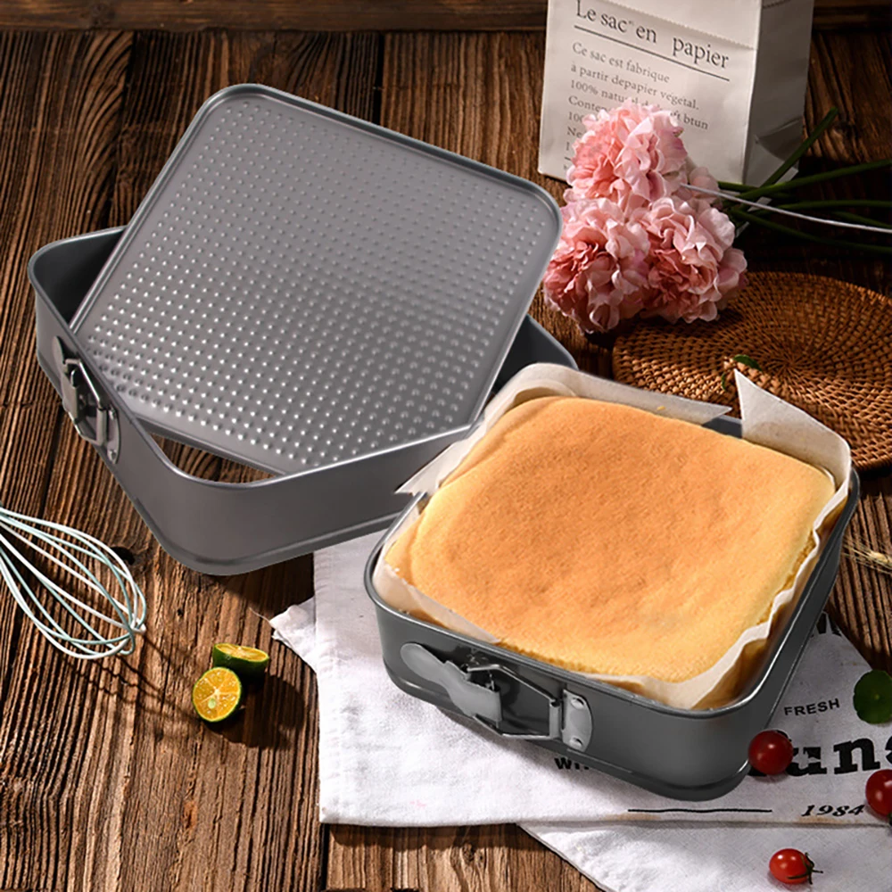 Carré Casseroles de Petit Gâteau La Solution Idéale pour des Desserts Parfaits en Forme Carrée