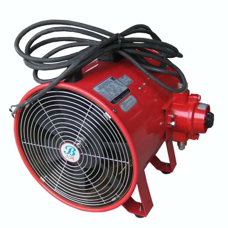 110v 60Hz Explosive-proof Portable ventilation fan Low Noise