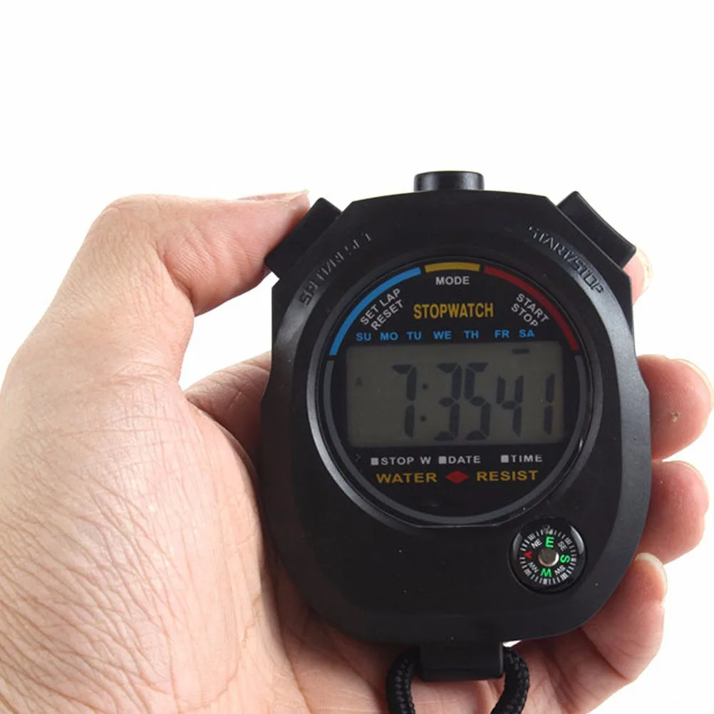 

3 Pcs Digital Watch Electronic Timer Stopwatch Watches Automatic Coaches Fitness