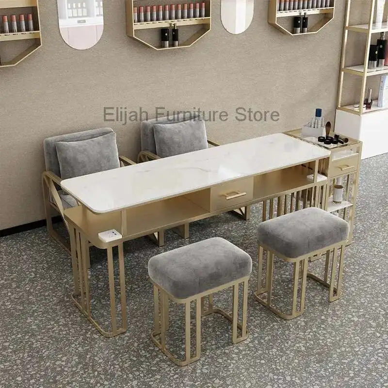

Manicure Table For Nails Beauty Salon Tables Luxury Folding Nail Prosthetic Furniture Foldable Bar Cosmetic Professional Fan Set