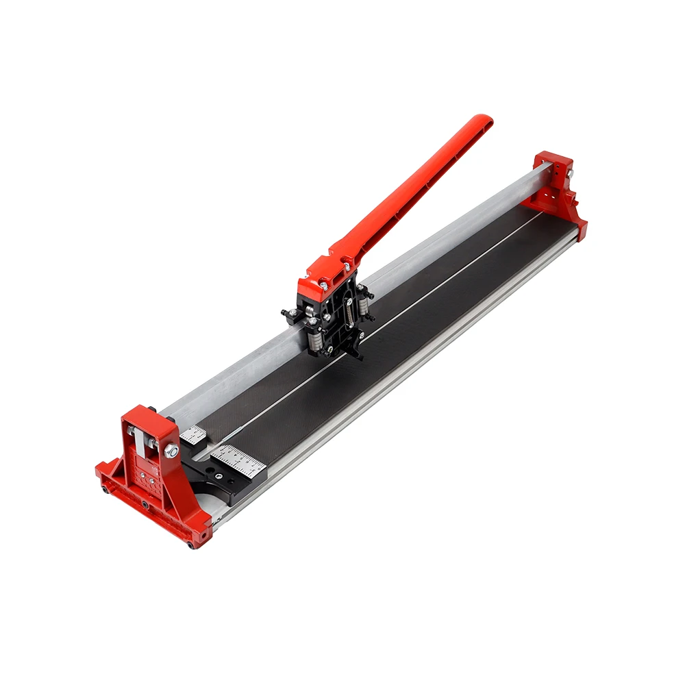 Multi-FunctionManual Tile Cutter 1200mm Cutting Length Aluminum Base Steel Rail Score Snap Cutter 90/45 Angles