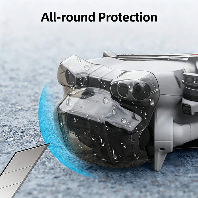 Gimbal Lens Visual Obstacle Camera Protection Cover Anti Collision Safety Guard for DJI Mini 5 Pro Drone Accessories