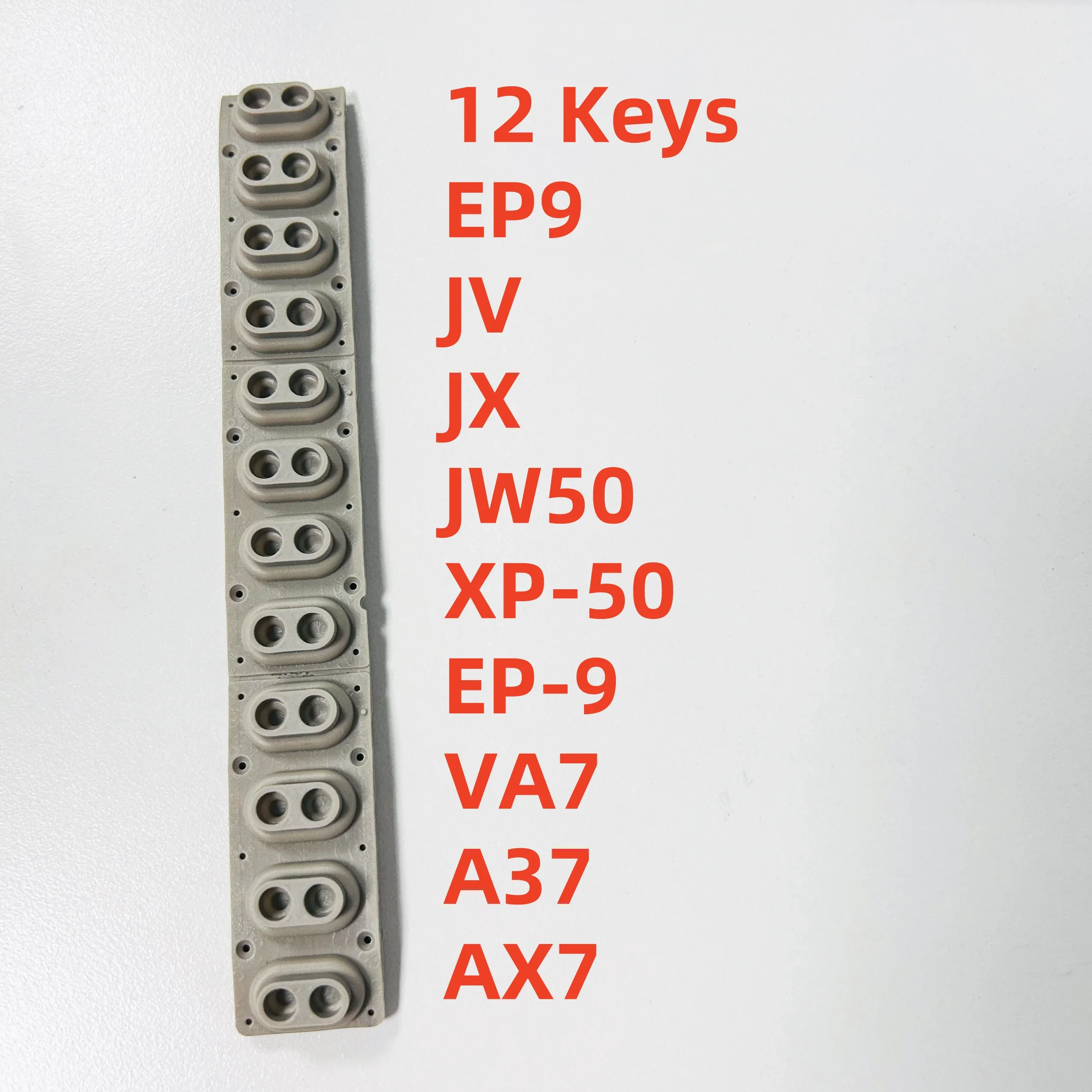 

Conductive Rubber Key Contact Conductive Strip For Roland 12 Keys EP9 JV JX JW50 XP-50 EP-9 VA7 A37 AX7