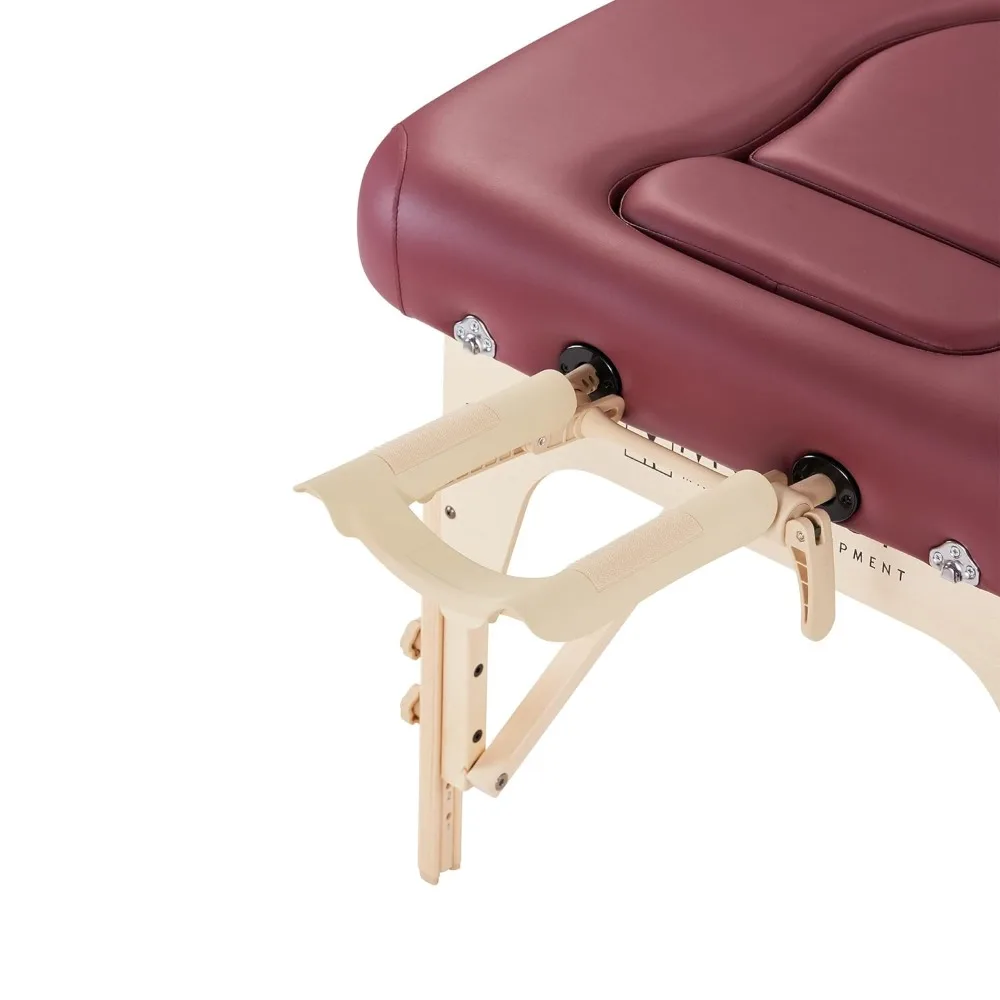 Master Massage 30'' Eva Portable Pregnancy Massage Table for Female Clients and Obese Individuals, Spa Salon Facial Bed