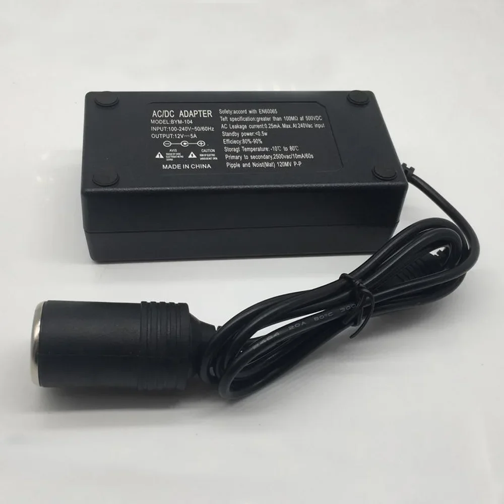 New Car cigarette lighter AC adapter 110V 220V to 12V 5A 6A 8A 10A power adapter converter inverter DC T transformer lighter