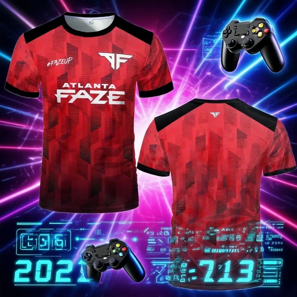 

2025 Men's/Women's Fashion Comprehensive Training T-shirt Casual Sports T-shirt Esports Team Uniform Printed Short Sleeve Top