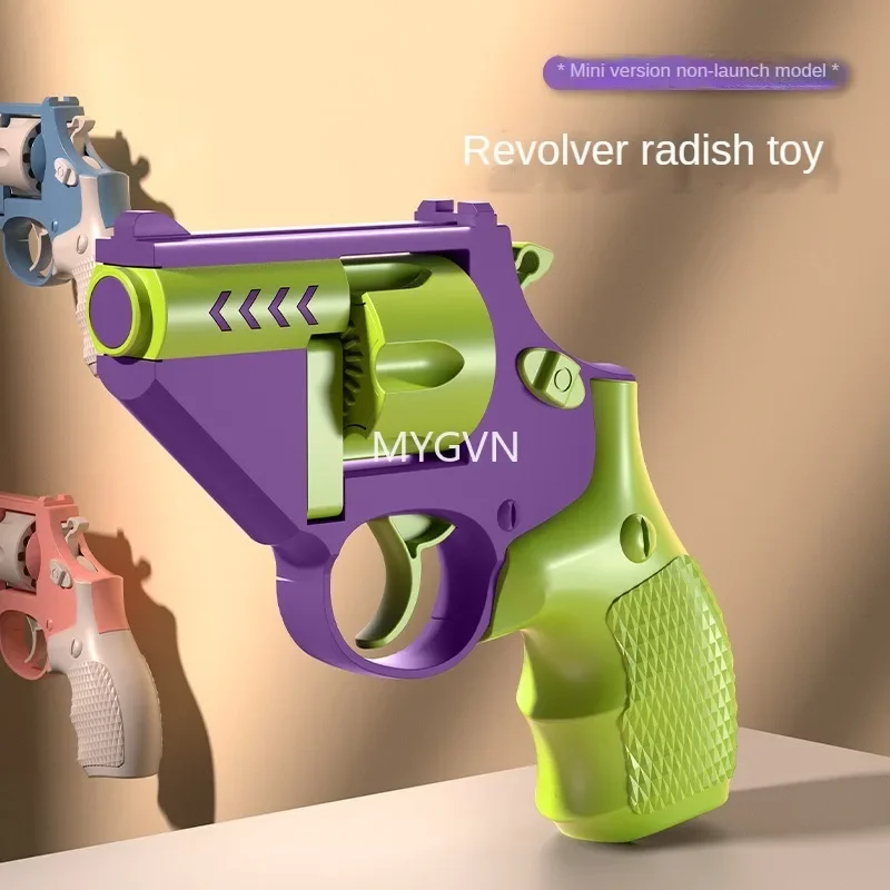 Little Revolver Toy Gun Mini Pistol Toy Gun Non-firing Scientific and Educational Model