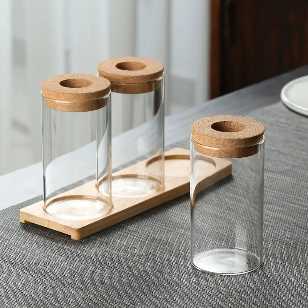 투명 수경 식물 화분 두꺼운 원형 투명 유리 화분 미니 생태 유리 화병 정원용