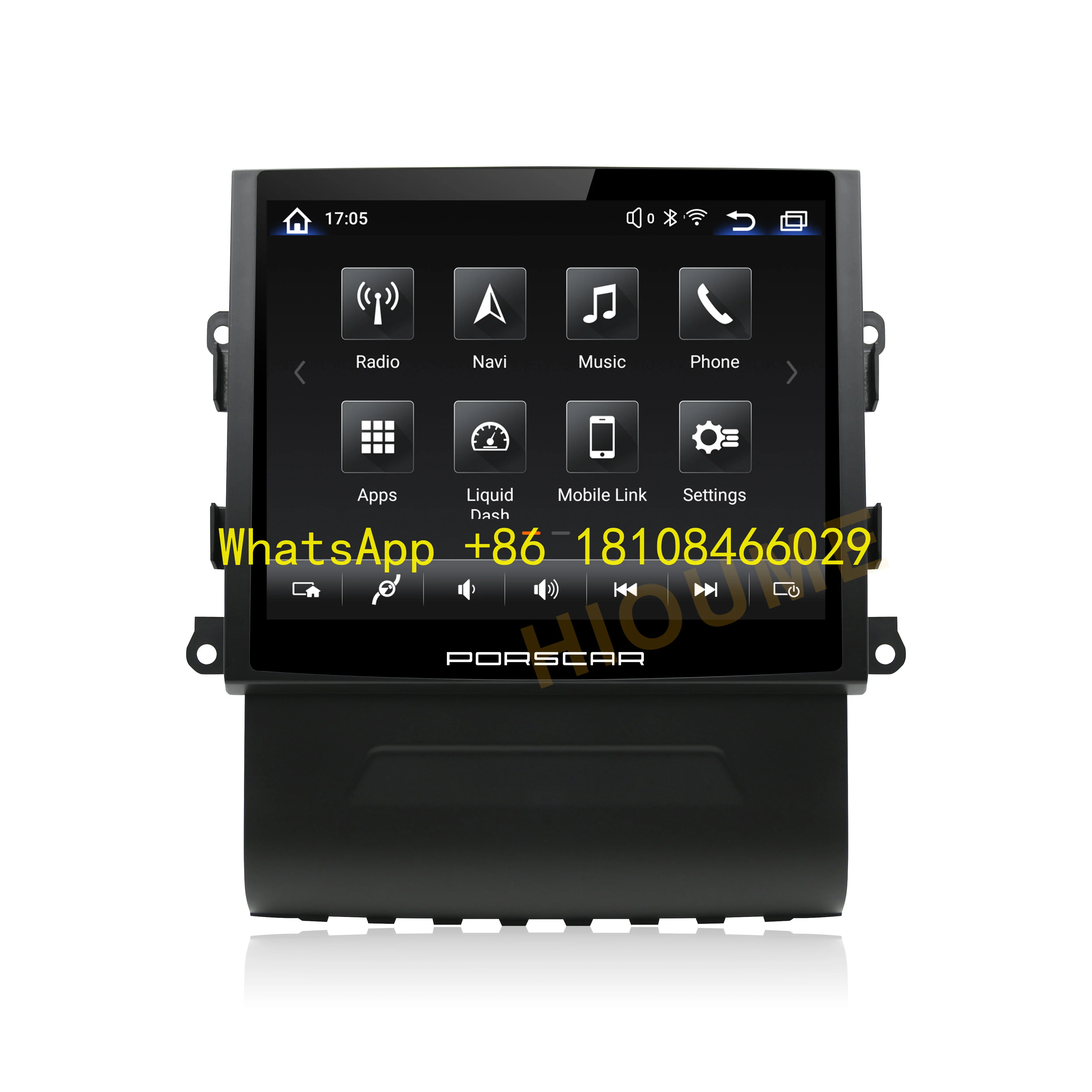 

Android 13 Snapdragon 8Core 4 + 64 ГБ Автомобильный радиоприемник GPS для Porsche Macan 2014-2017 с IPS HD-экраном DSP 4G Carplay 4GLTE