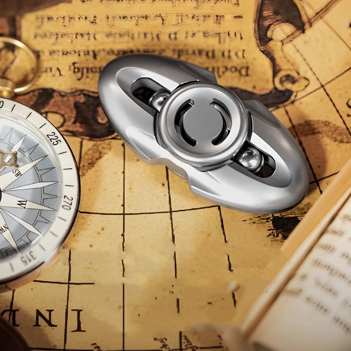 Zero 01edc brinquedos fidget slider zircônio liga spinner metal anti ansiedade sensorial tdah foco adultos portátil