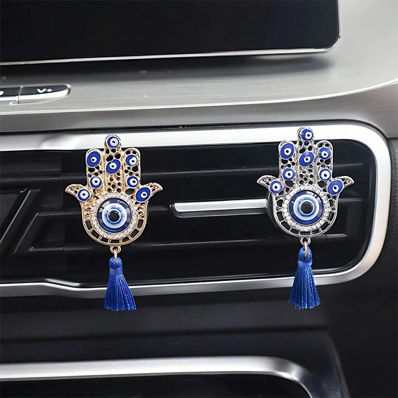 1Pc Evil Eye Car Ve…