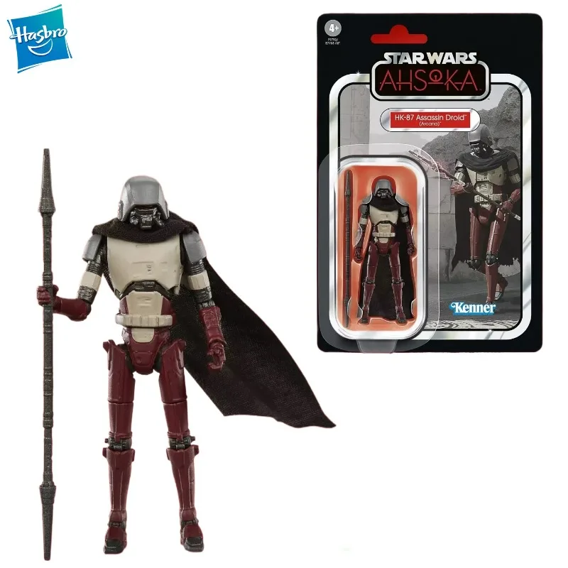 Nouveau Original Hasbro Star Wars 3.75 pouces Ahsoka TV drame HK-87 figurine jouets modèle cadeau