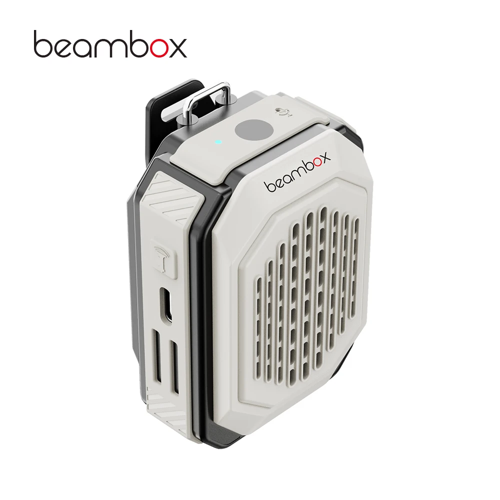 OEM/ ODM Mini Bluetooth Speaker Wireless Bluetooth 5.4 Speaker Clip on Portable Wearable Speaker -Clip Wave