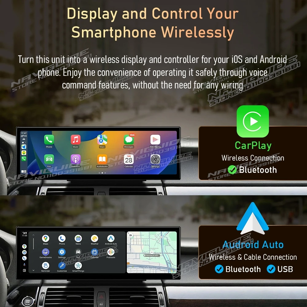 Naviguide 10.25 ''14.9'' android 13 para bmw série 7 f01 f02 lhd 2009-2015 cic nbt carro gps multimídia carplay unidade central wi-fi automática