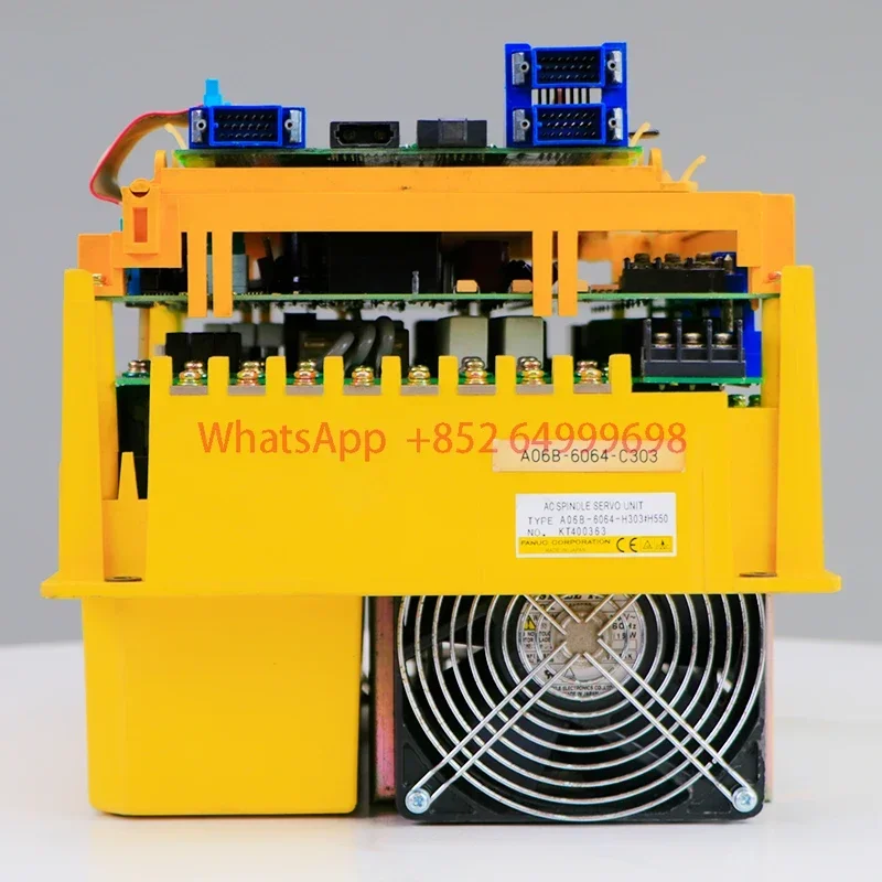 Second-hand  Servo Drive a06b-6064-h303#H550  Tested Ok for CNC Machinery