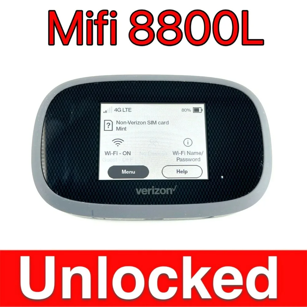 Global LTE Mobile Hotspot Router 4G Cat18 Mi-Fi 8800L Sim Card Dual TS-9 Connectors for External Antenna