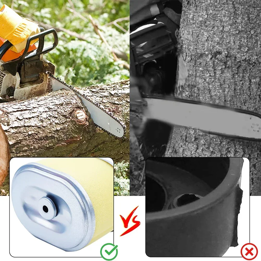 Kit de carburador de filtro de ar 8 peças incluídas conjunto de instalação completo acessório de kit de manutenção de motor externo