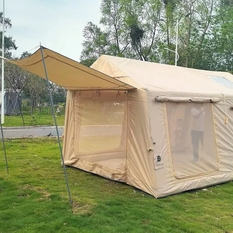

Factory Customization Large Inflatable Air Camping Family Tent for 4-8 Persons air Lightweight Camping Tent 4 Persons