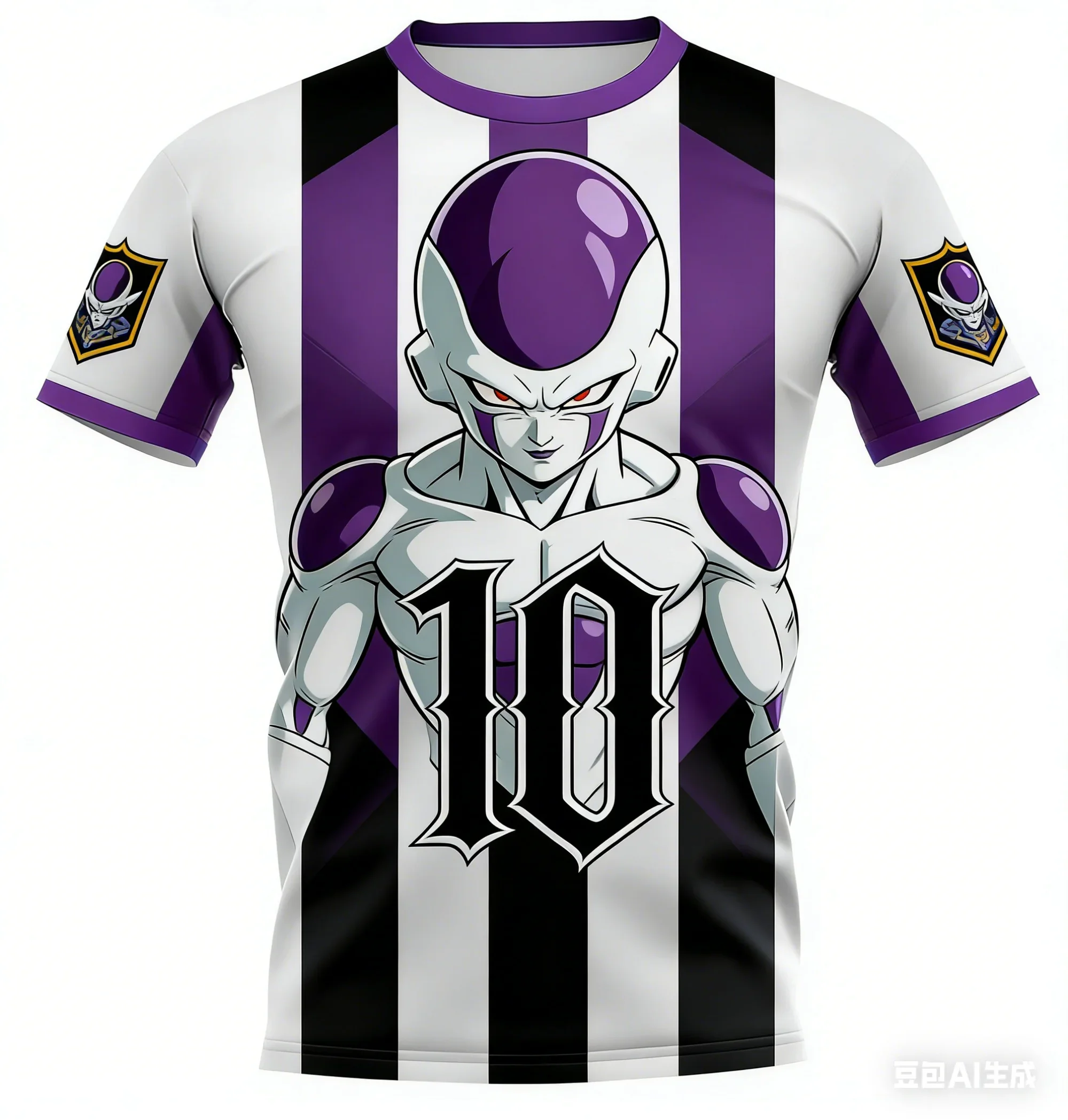 Camiseta de fútbol Vegeta Prince Of Saiyans Dragon Ball Z para hombres, niños y niñas