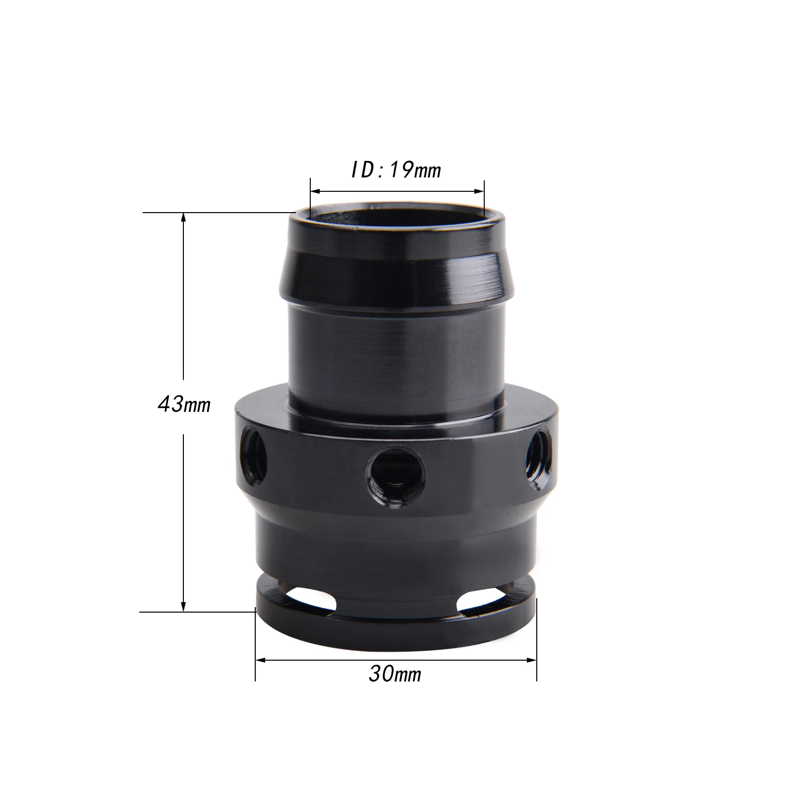 Turbo Boost Tap Adapter Oil Catch Tank Exhaust Plug For VW Audi 2.0T FSI TSI TFSI MK5 GTI B7 A4  TT EA888 Vacuum Sensor Adapter