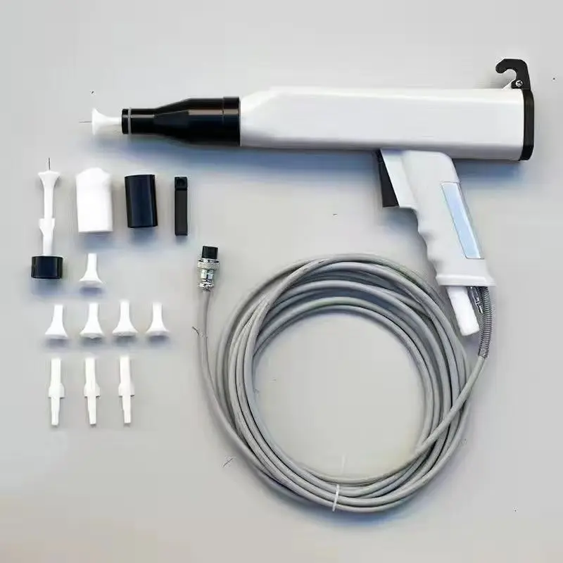 Spraying Equipment Accessories Manual Electrostatic Powder Coating Spray Gun