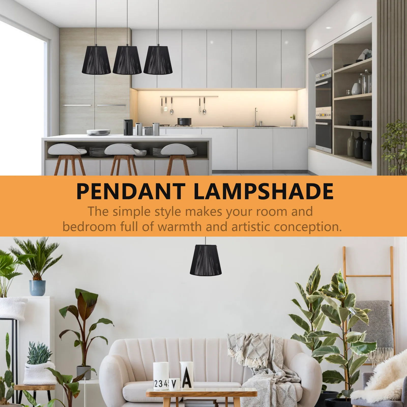 Premium Cloth Lamp Shade for Ceiling Wall Floor Lamps Nordic Style Warm Diffuse Lighting Romantic Bedroom Living Room Decor