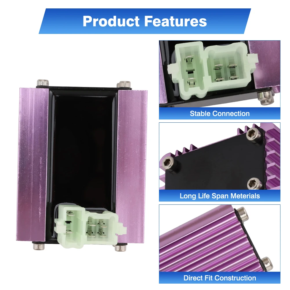 

1 pcs CDI Igniter Module Box For 125cc 150cc 200cc 250cc ATV dirt bike go kart vertical engine Motorcycle Accessories