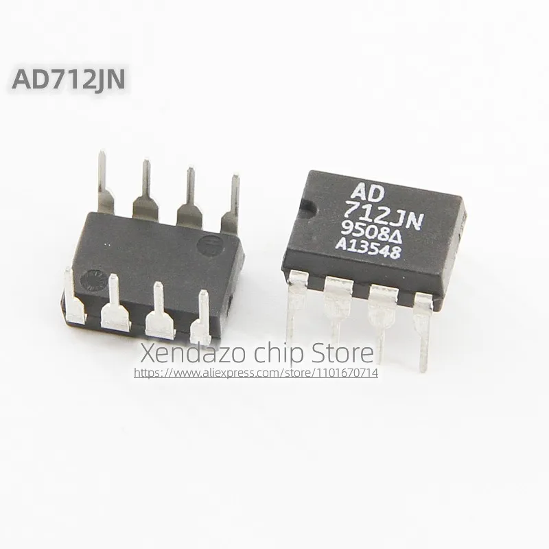 5pcs/lot AD712JN AD712JNZ 712JN DIP-8 package Original genuine Dual operational amplifier audio chip