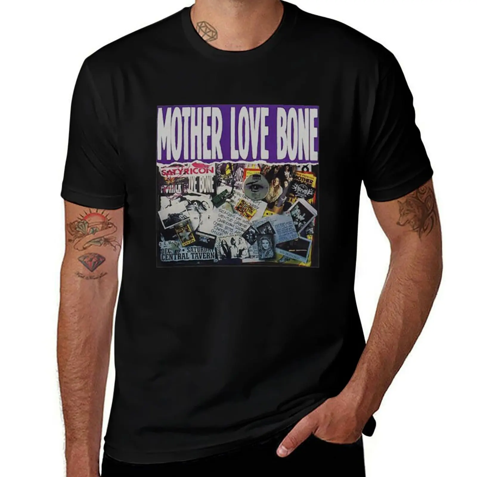 

mother love bone T-Shirt anime t shirts oversize t shirt man casual t shirts cotton 100% T-Shirt