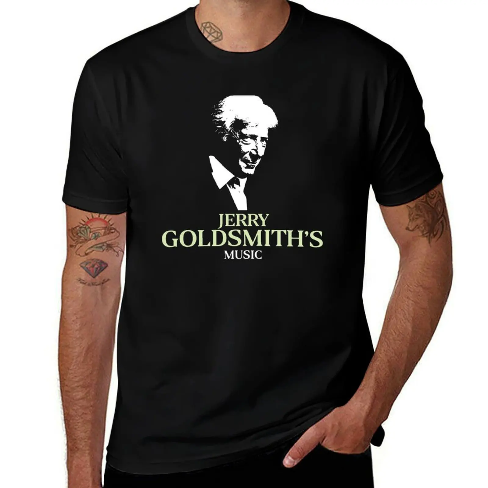 Jerry Goldsmiths Figure T-Shirt Holiday Vacation Tee Shirt T-Shirt
