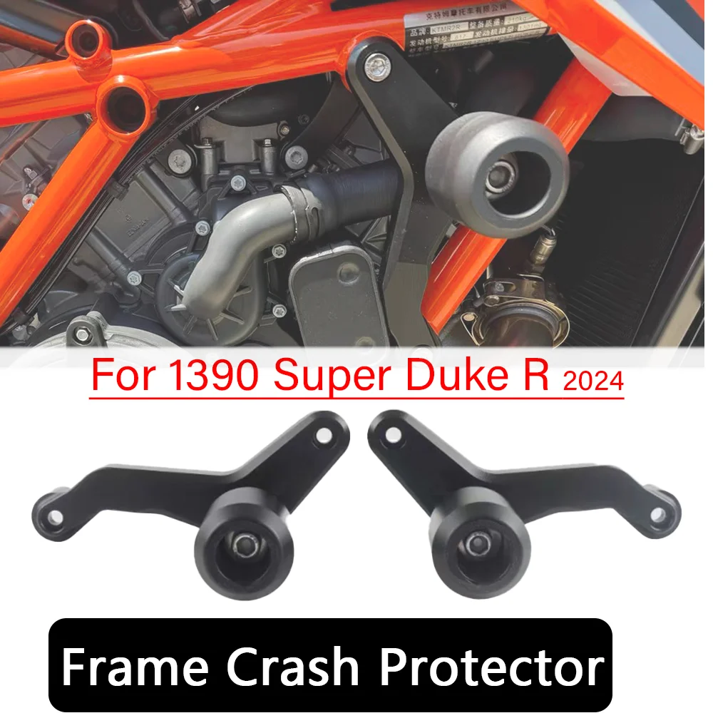 Frame Anti-shock Protection For 1390 Super Duke R Evo 1390 SuperDuke R 2024- Motorcycle Crash Bobbins Frame Slider