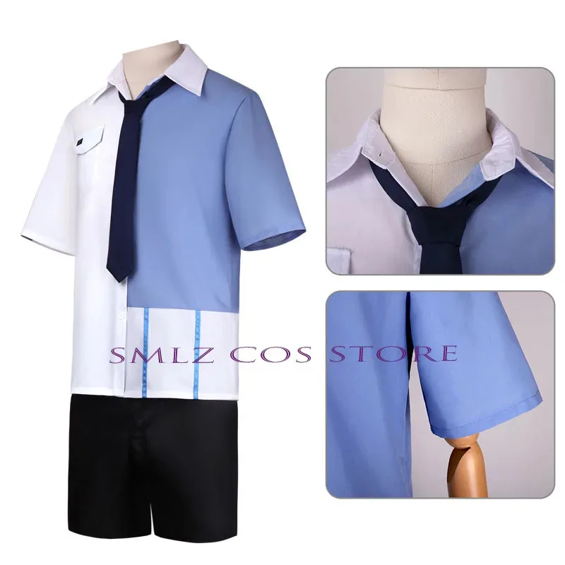 ♥ 2025 New Lucas Anime Link Click Lu Guang Cosplay Costume Man Shirt Pants Hat Wig Halloween Play Outfit Suit for ★☆ly99