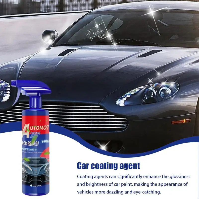 Ceramic Coating For Cars Ceramic Coating For Auto Paint 500ml Rapid Car Wax Polish For Cars Trucks Motorcycles