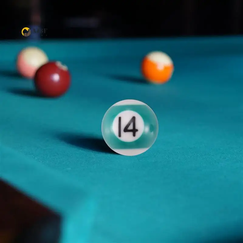 

A48F-Профессиональный детский набор шаров для бильярдного стола, смоляные маленькие битки, полный набор, 16 шт., мини-набор бильярдных шаров