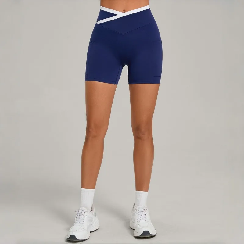 

Женские спортивные леггинсы для йоги и фитнеса с высокой талией, облегающие, с эффектом подтяжки бедер, для тренировок и бега