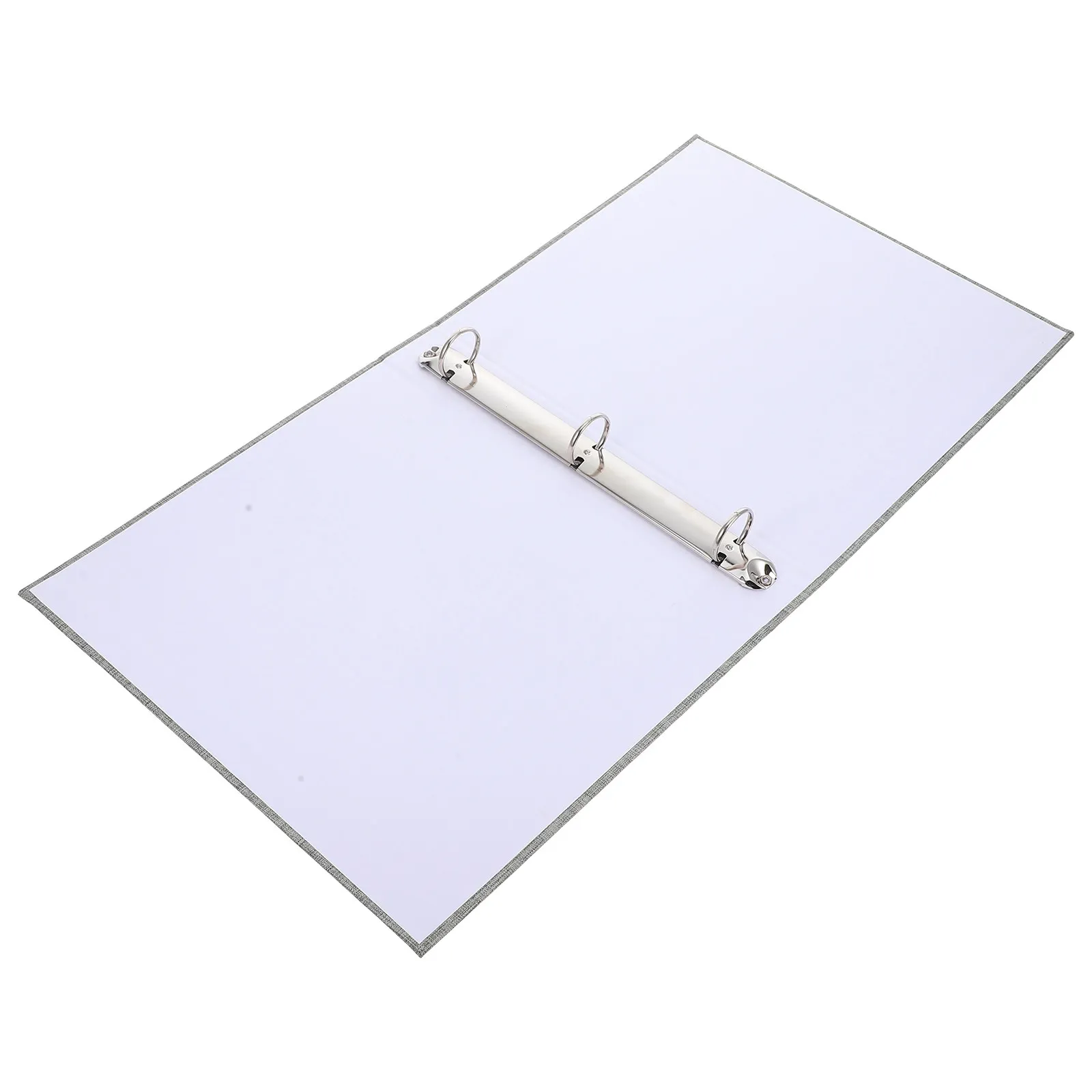 

A4 Three Ring Binder Large Capacity Fabric Document Storage Organizer for School Office Home Use Paper Binder File Folder