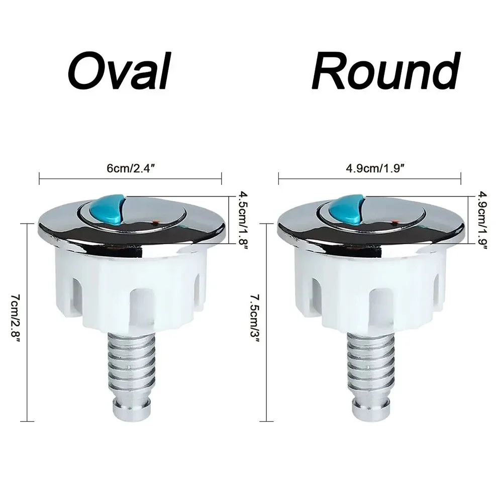 2PCS Toilet Push Button Dual Flush Water Saving For Cistern Tank Home Renovation DIY Toliet Parts Bathroom Accessories