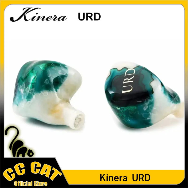 Kinera URD In-Ear Earbuds 2DD+1BA+2EST Hybrid 2.5/3.5/4.4mm Plug 2Pin Drivers Earphone 0.78mm Cable Headset Custom Birthday Gift