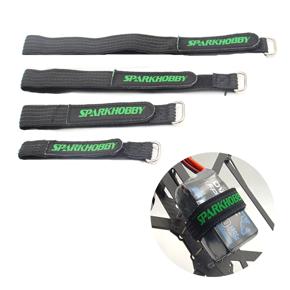 SPARKHOBBY anti-slip silicone 3-6S FPV Battery strap 15×200mm 20×250mm 20×350mm 20× 450 suitable for FPV drone  diy accessories