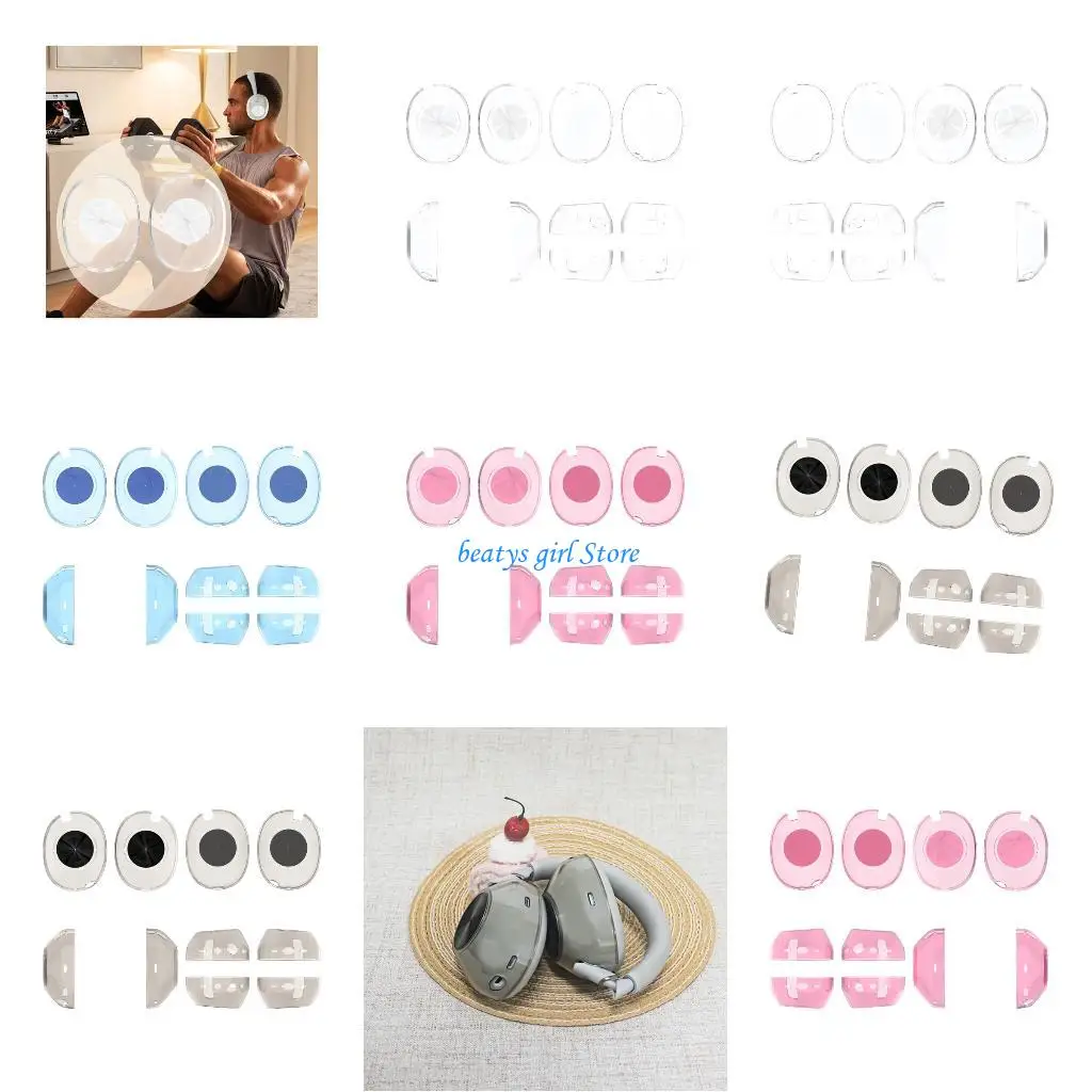 

C7AB Water resistant TPU Case for WH-1000XM6 Headphones Protect from Scratches and