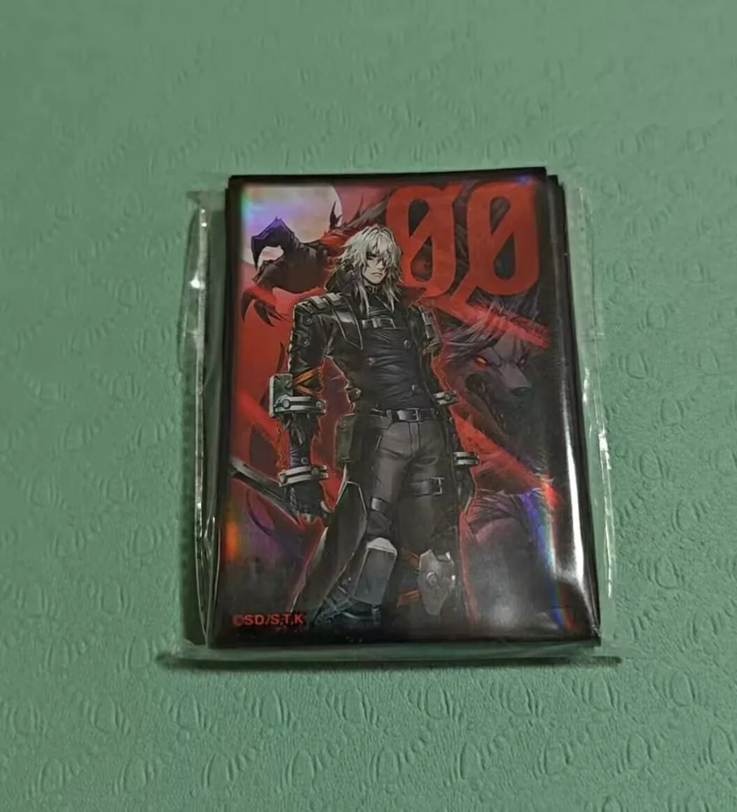 50Pcs Yugioh KONAMI Duel Monsters K9-ØØ Lupis Official Collection Sealed Card Protector Duelist Sleeves