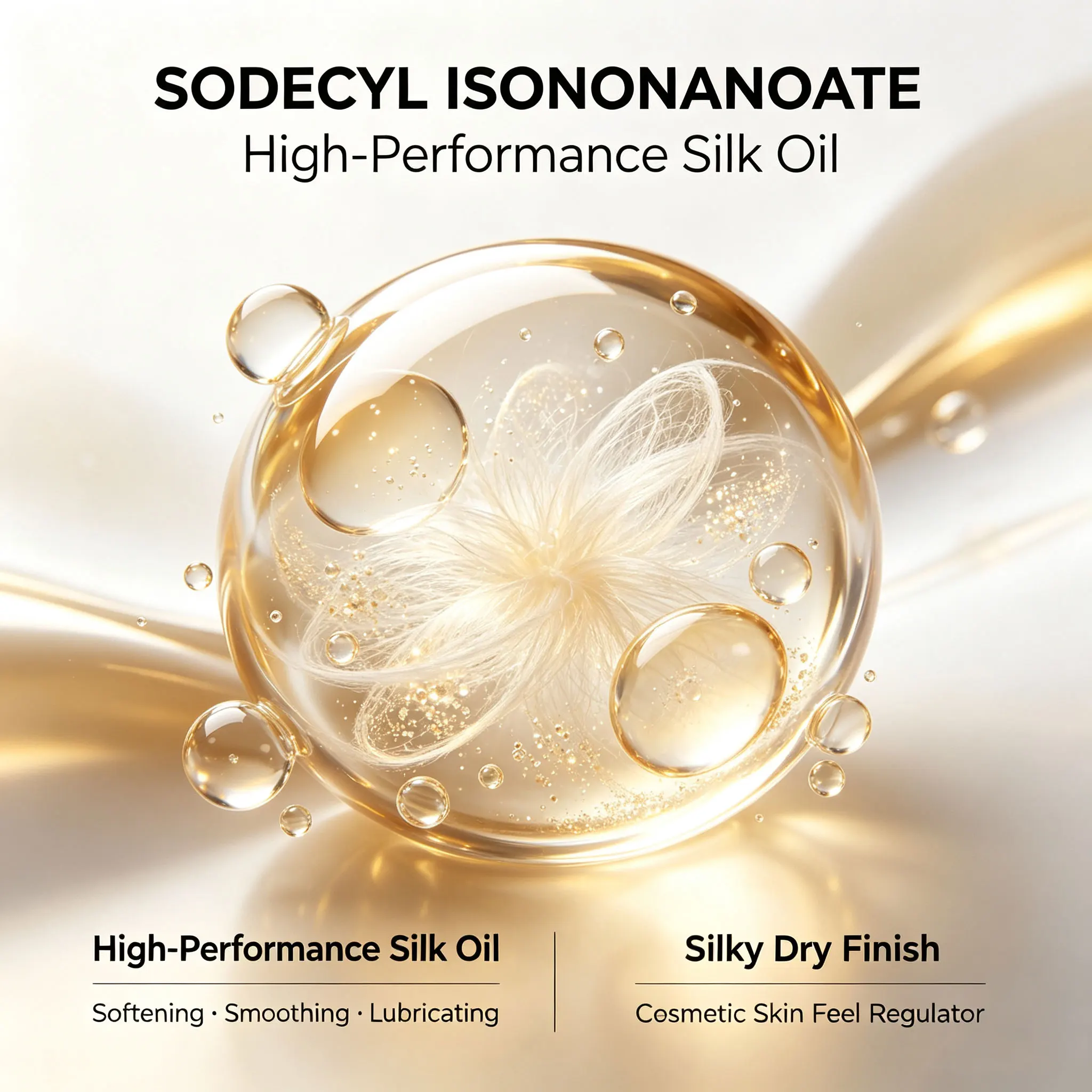 Cosmetic Raw Material Isononyl Isononanoate Silk Oil ININ Emollient Softens Skin NKSI-816 Additive
